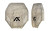 AXIL MX PLATE 1 SET SLATE DSRT TAN