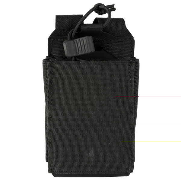 HSP SINGLE RIFLE MAG POUCH W/MP2 BLK