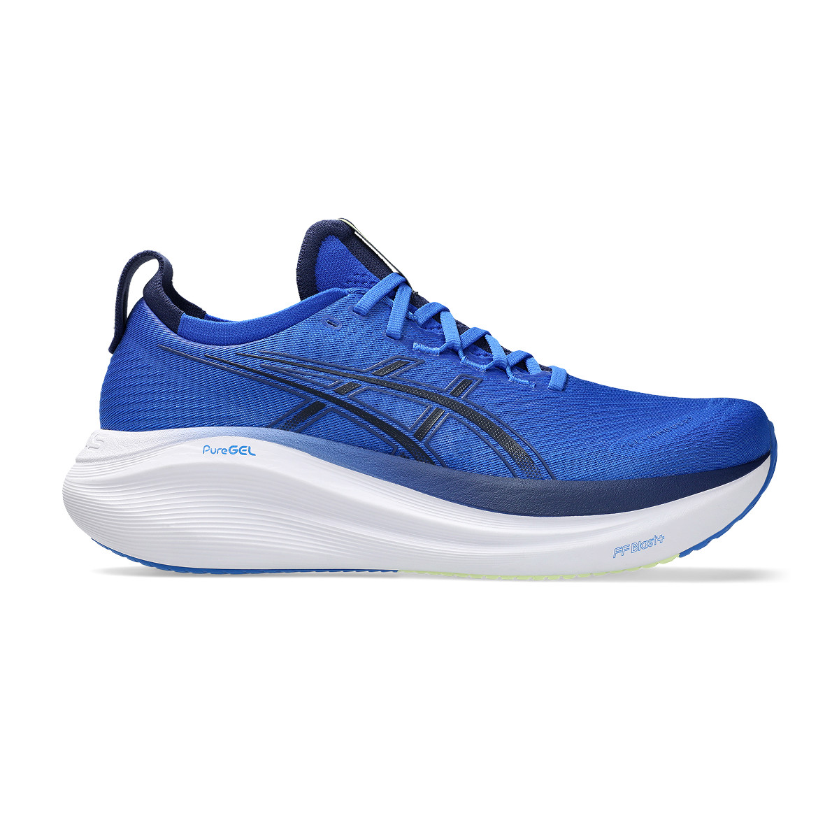 ASICS GEL NINBUSネイビー/ライム27センチ Asics Men's GEL-NIMBUS 27 - Kintec: Footwear and Orthotics