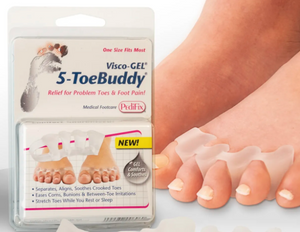 Pedifix ViscoGel 5-Toe Buddy - Pair