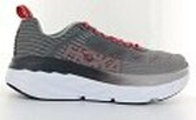 Hoka One One, Shoes, Hoka One One Bondi 6 Mens Alloy Steel Grey Red  Athletic Sneakers Size 2