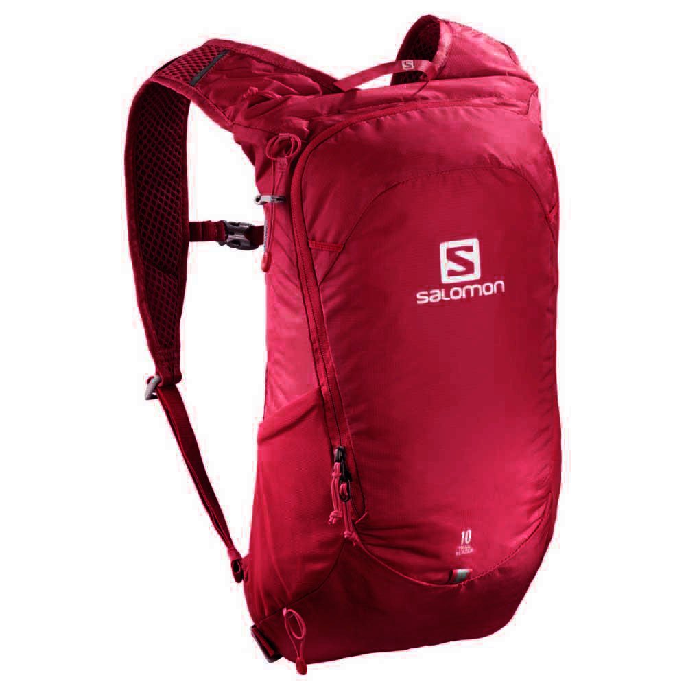 Mochila trekking Salomon Agile AW color rojo 20L