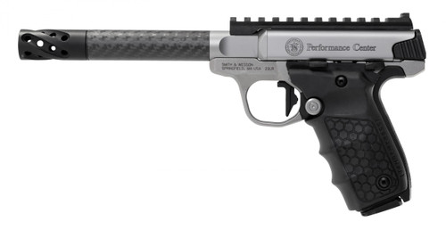 Smith and Wesson, SW22 VICTORY TGT 22LR CRBN FBR