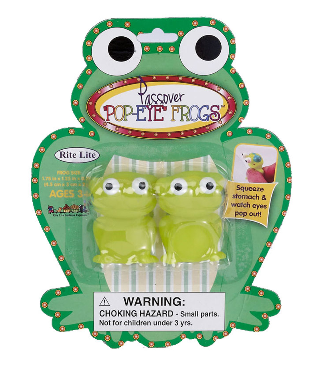 PASSOVER POP-EYE FROGS - Your Holy Land Store