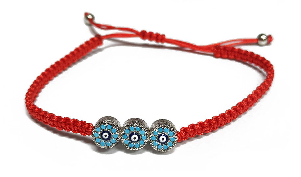 Kabbalah evil eye protection on sale bracelet