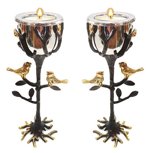 Shabbat Candlesticks Tree of Life Your Holy Land Store