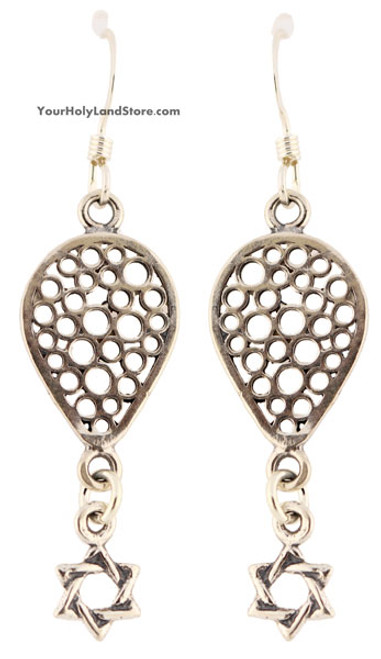 Star of David Earrings