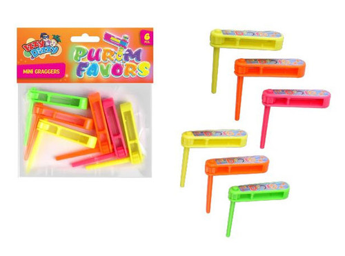 Purim Mini Graggers  Purim Mini Graggers