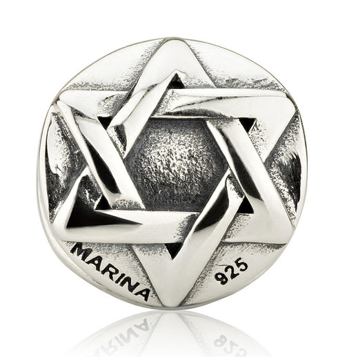 Star of David Jewish Charm Bead