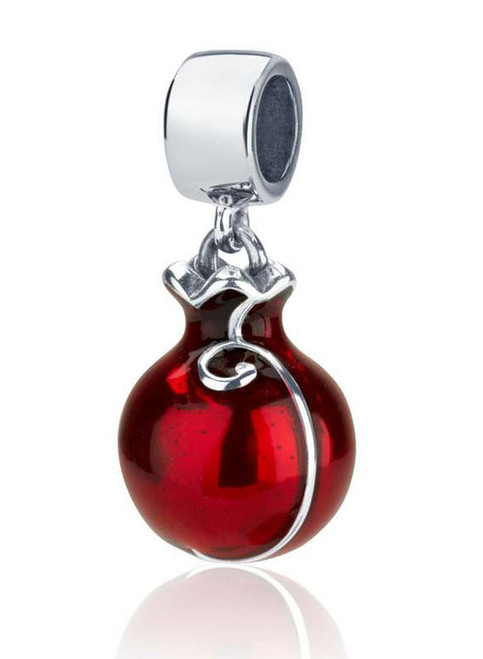 Pomegranate Charm Bead Pomegranate Charm Bead