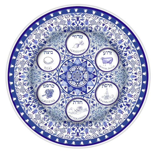 Porcelain Seder Plate Porcelain Seder Plate