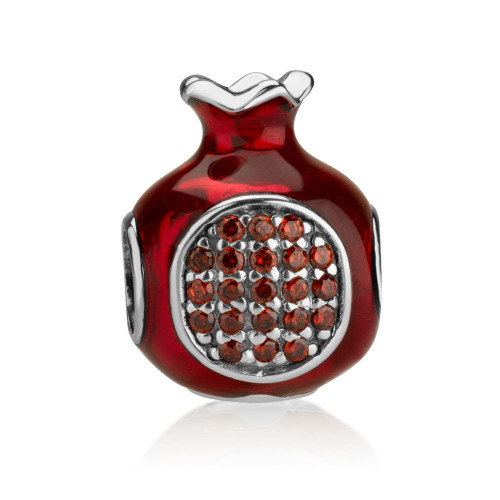 Pomegranate Charm Bead Pomegranate Charm Bead