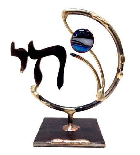 Contemporary Chai Sculpture