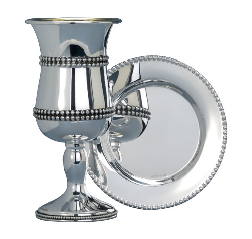 Kiddush Cup Set by Hazorfim