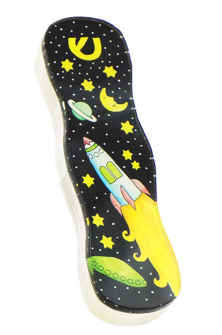 Rocket Space Ship Mezuzah Case