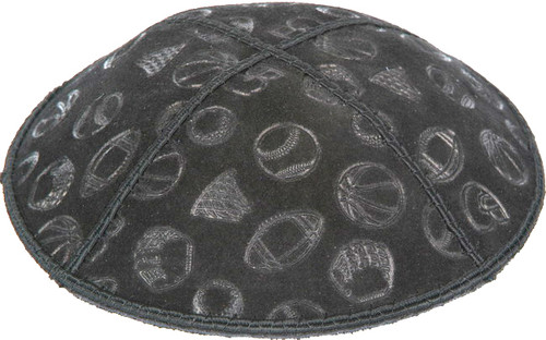Personalized Sports Embossed Kippah