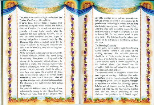 Personalized Under The Chuppah Hebrew English Bencher