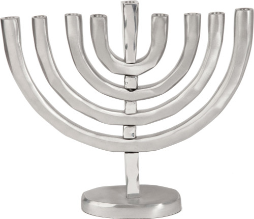 Hanukkah Menorah - Silver
