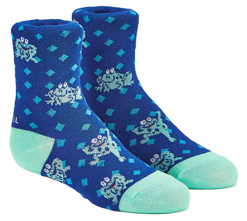 Passover Kids Crew Socks - Frog Design