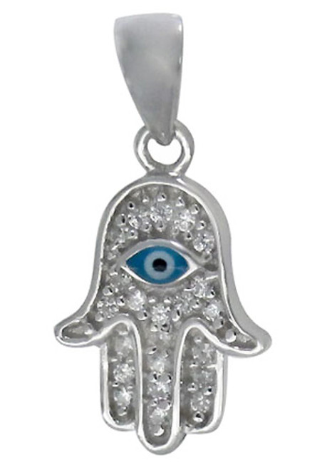 Evil eye hamsa pendant Clearance