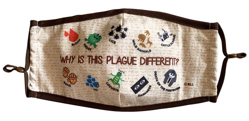 10 Plagues Passover Face Mask