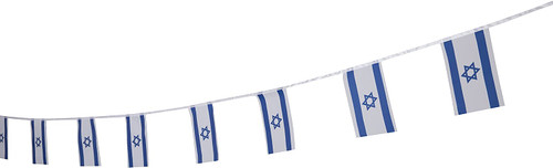 Israel String Flag Bunting