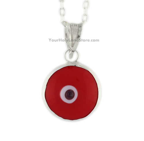 RED PROTECTION PENDANT AGAINST EVIL EYE