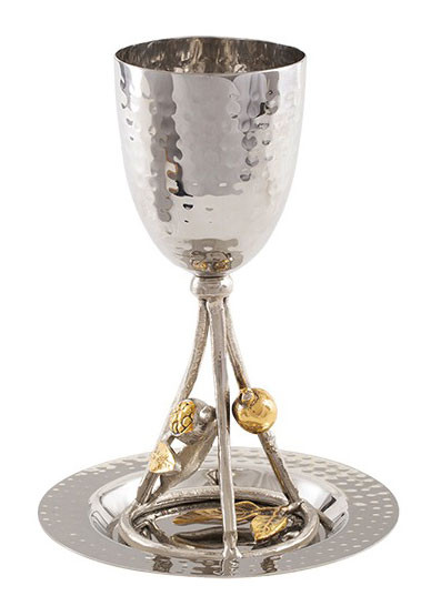 Kiddush Cup - Pomegranates