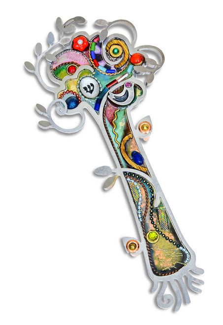 Tree of Life Modern Mezuzah Case Tree of Life Modern Mezuzah Case