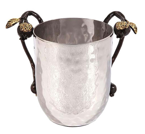 Stainless Steel Washing Cup - Pomegranates 