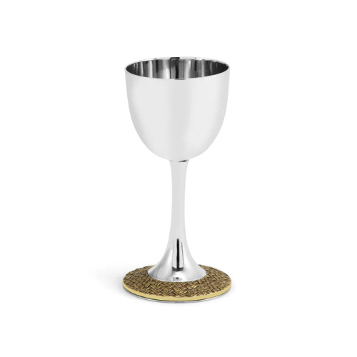 Palm Kiddush Cup with Stem - Michael Aram Palm Kiddush Cup with Stem - Michael Aram
