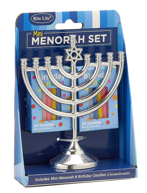 Mini Menorah Set