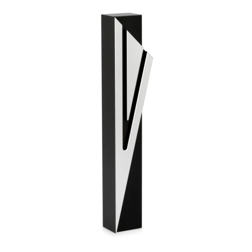 Anodized Aluminum Mezuzah Case with Modern Shin – Available in Multiple Colors