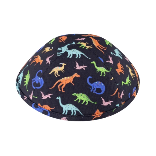 Colorful Dinosaurs Kippah