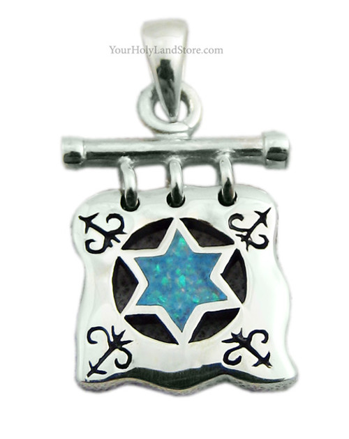 UNIQUE STAR OF MAGEN DAVID PENDANT