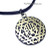 Hamsa Hand and Star of David Necklace with Blessing