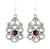 Sterling Silver Earrings with Star of David Sterling Silver Earrings with Star of David