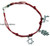 Kabbalah Red String with Chai, Hamsa and Star of David
