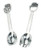 Salad Spoon and Fork Set with Hamsa