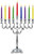 Silver Plated Menorah Silver Plated Menorah