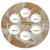 Glass Passover Seder Plate