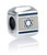 Israeli Flag Charm