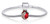 Pomegranate Charm Bead with Stones Pomegranate Charm Bead with Stones