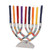 Multi Colored Chanukah Menorah