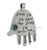 Big Hamsa Pendant with Blessings in Hebrew