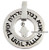 Silver Kabbalah Ana BeKoach Blessing Pendant
