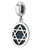Eilat Stone & Silver Star of David Charm