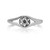 Star of David 925 Sterling Silver Delicate Ring