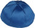 Personalized Royal Blue Satin Kippah