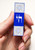 Car Mezuzah with Chai & Stars of David
